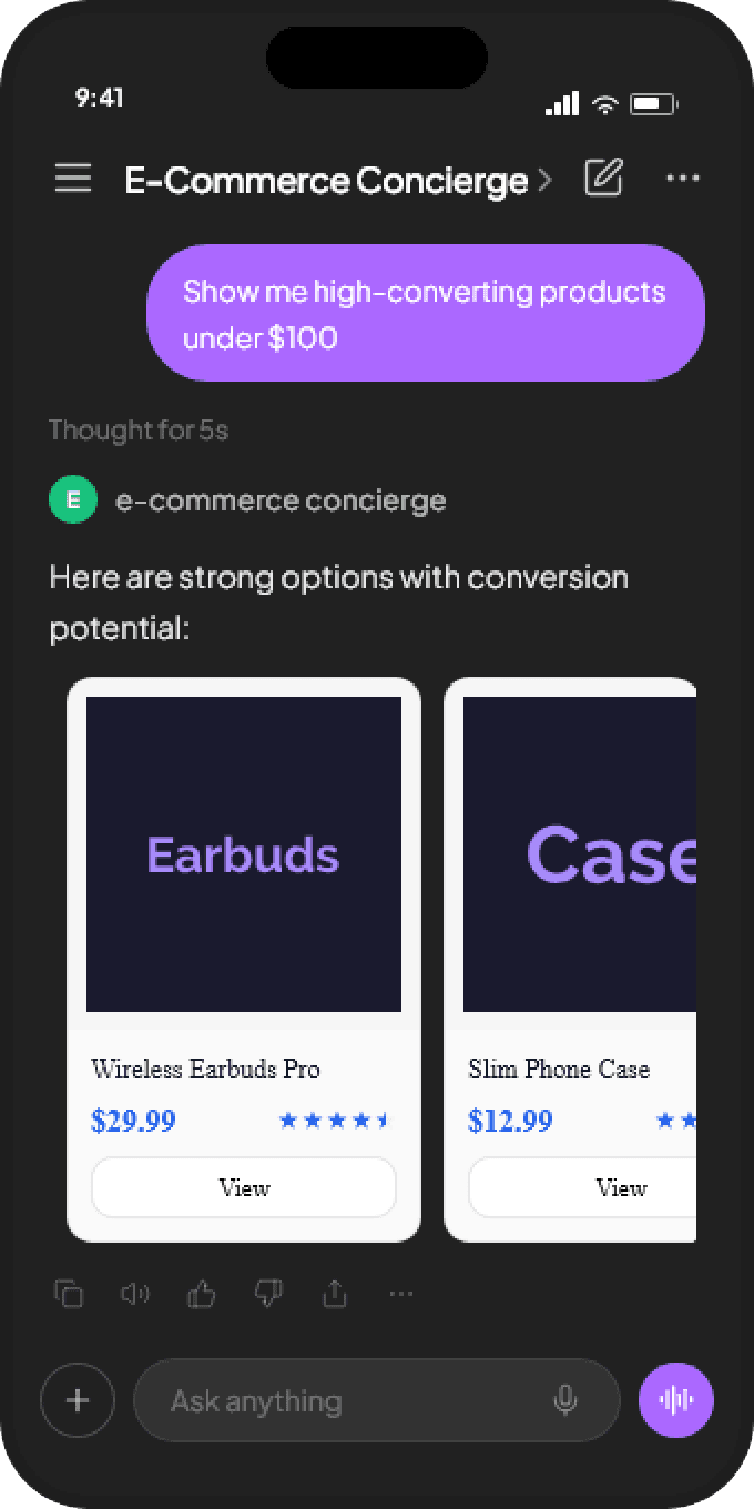 Weather tool rendering in ChatGPT showing card and chart widgets